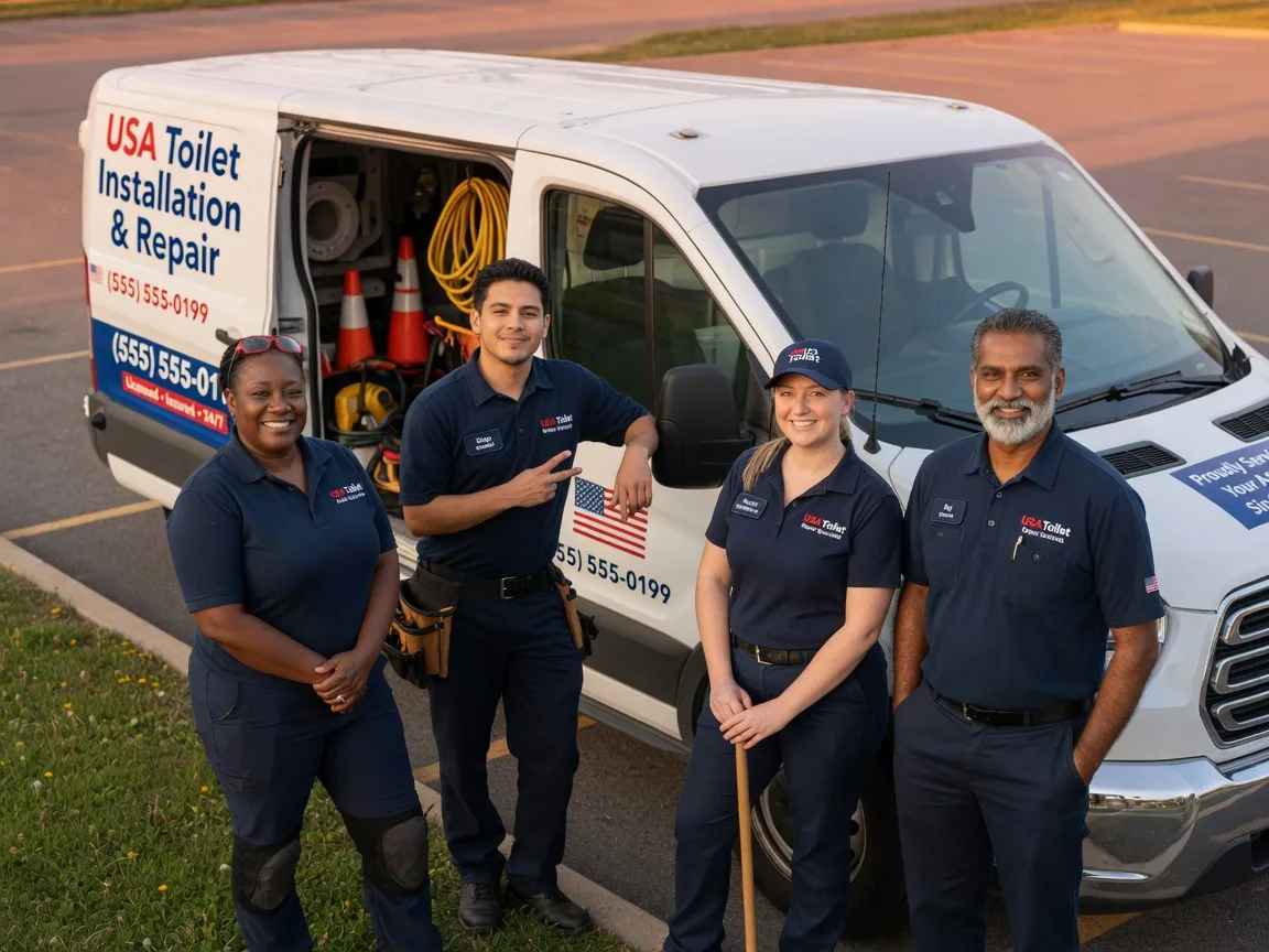 Toilet Installation company in Arlington, OH